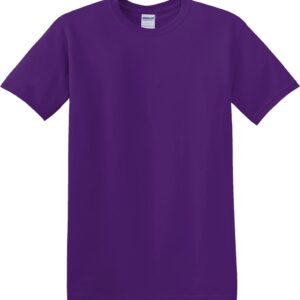 Plain purple short sleeve t-shirt