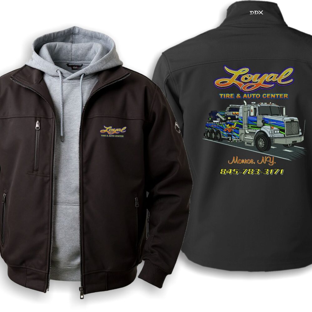 Loyal Tire and Auto Center branded jackets