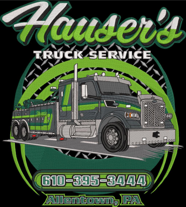 Hauser's Truck Service towing in Allentown Pennsylvania