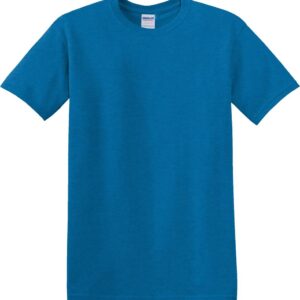 Plain blue short sleeve T-shirt