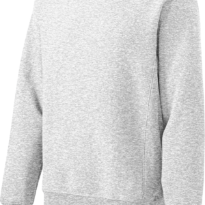 Light gray crewneck sweatshirt for men